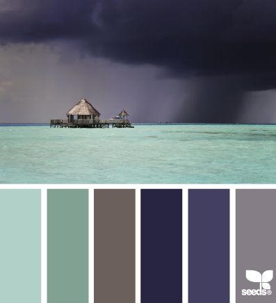 color storm Palette Design, Interiors Dream, Design Seeds, Remodel Bedroom, Paint Schemes, Seafoam Green, Bedroom Colors, Colour Schemes, Color Pallets