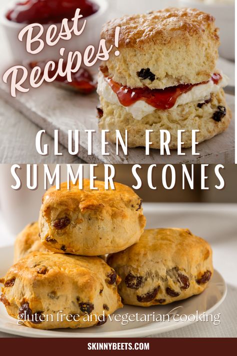 It’s not a fantasy - gluten free scones are amazing! Make them with the best ingredients and you will have the best flavor. We've got your back with these 5 must-try gluten-free scone recipes that will satisfy your cravings and leave you wanting more (sorry about that, they’re terribly moorish). #glutenfreescones #glutenfreerecipes #glutenfreedesserts #glutenfreefood #celiacfood #celiacsafe #livingwithceliac #bakingforceliac Gluten Free British Scones, Gluten Free Scones Recipe, Gf Scones, Dairy Free Scones, Banana Scones, Raisin Scones, Food Restrictions, Baking Scones, Celiac Recipes