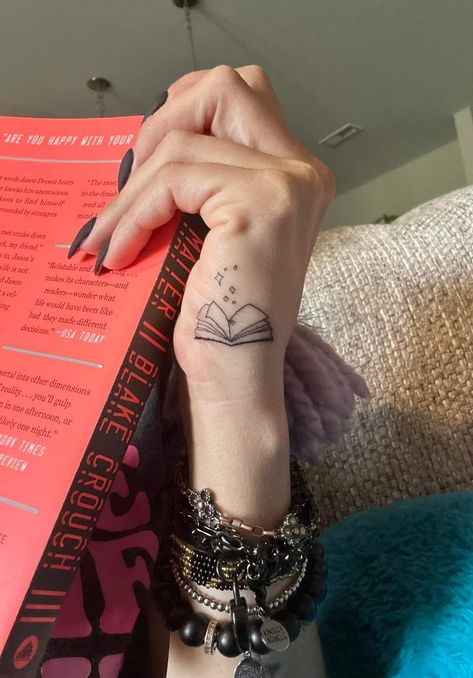 Through Love All Is Possible Tattoo, Reader Tattoo, Tattoo Making, Book Lover Tattoo, Psychological Thriller, New Tattoo, Psychological Thrillers, Crescent City, New Tattoos