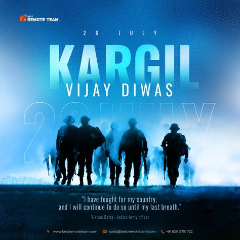 #OperationVijay #IndianArmy #JaiHind Kargil Day, Kargil Vijay Diwas, Vijay Diwas, Beyond Borders, Digital Marketing Design, Team 2, Real Hero, Indian Army, Forever Grateful