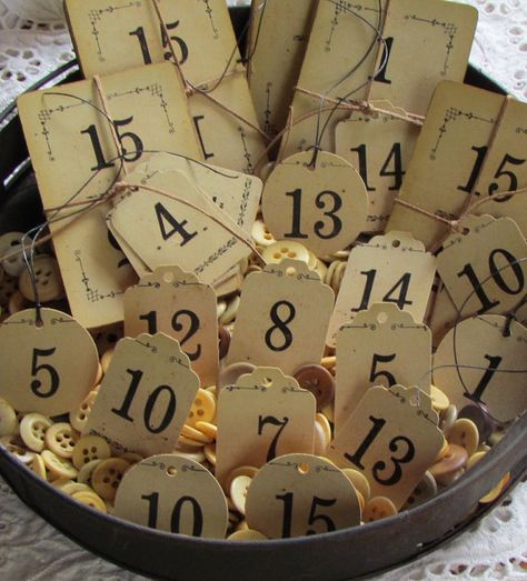 What's Your Number, Number Labels, Vintage Numbers, Astuces Diy, Number Tags, Abc 123, Alphabet And Numbers, Gifts For Everyone, Vintage Love