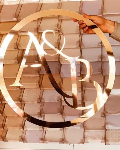 Engagement Acrylic Sign, Engagement Name Plate Decoration, Initial Decor, Boys 1st Birthday Cake, Couples Initials, Gold Mirror Acrylic, Engagement Decor, Name Boards, Wedding Initials