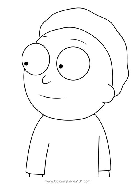 Morty Smith Rick and Morty Coloring Page Morty Smith Drawing, Rick And Morty Sketches Easy, Animated People Drawings, Rick And Morty Drawing Easy, Rick And Morty Sketches, Morty Drawing Easy, How To Draw Rick And Morty, Rick And Morty Drawing Sketch, Rick And Morty Drawings