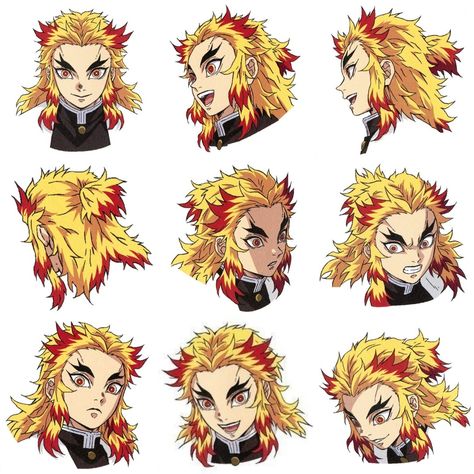 Rengoku Kyoujurou Side Profile, Rengoku Kyoujurou Reference, Rengoku Full Body Png, Rengoku Reference Sheet, Rengoku Side View, Rengoku Kyoujurou Full Body Pic, Rengoku Reference, Rengoku Side Profile, Rengoku Full Body Picture