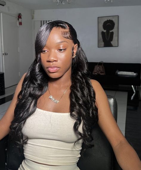 Half Up Half Down With Wig, Low Half Up Half Down With Bang, Half Up Half Down With Side Part, Bang Half Up Half Down, 2 Ponytails Half Up Half Down Curly Hair, Half Up Half Down Side Bang, Frontal Hairstyles Black Women, Side Part Half Up Half Down Hair, Half Up Half Down Wig