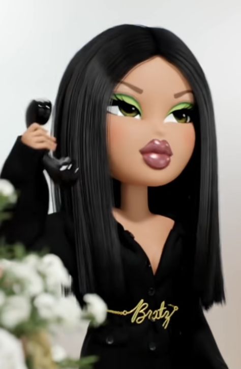 Bratz Doll Makeup, Bratz Aesthetic, Maddy Perez, Black Bratz Doll, Wow Photo, Bratz Doll Outfits, Brat Doll, Bratz Girls, Bratz Inspired Outfits