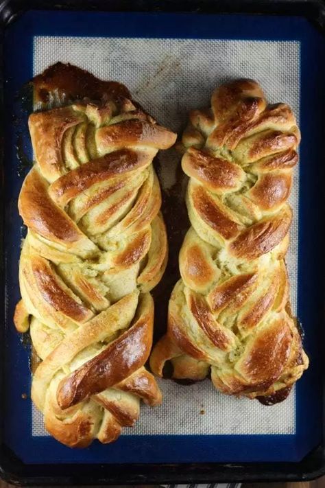 Baked Orange Cardamom Braid Bread Twists, Orange Cardamom, Orange Baking, Yeast Bread Recipes, Braided Bread, Yeast Rolls, Yeast Bread, Sweet Bread, Bread And Pastries