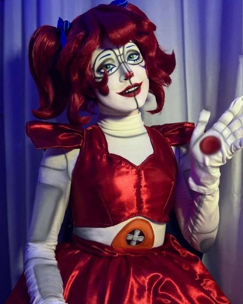 Circus Baby Fnaf, Elizabeth Cosplay, Fnaf Costume, Horror Halloween Costumes, Baby Cosplay, Fnaf Cosplay, Fnaf Baby, Kei Visual, Circus Baby