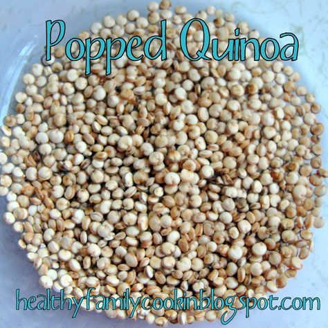 Popped Quinoa, Hot Cereal, Sans Gluten Sans Lactose, Dr Sebi, Thm Recipes, Trim Healthy Mama, Healthy Family, Quinoa Recipes, Delicious Breakfast