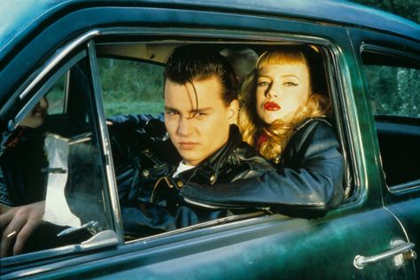 Emo Movies, Johnny Depp Girlfriend, Cry Baby Movie, Cry Baby 1990, Johnny Depp Cry Baby, Baby Movie, Johnny Depp Movies, Auto Body Shop, John Waters