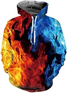 Believer Song, Flame Hoodie, Hip Hop Mode, Hoodie Pocket, Hoodie Allen, Sweatshirts Pattern, Oc Ideas, Fall Coat, Loose Outfit