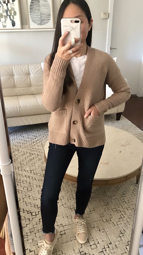 J.Crew Cropped cardigan sweater in supersoft yarn, size XXS regular Tan Cropped Cardigan Outfit, Khaki Cardigan Outfit, Camel Cardigan Outfit, Beige Cardigan Outfit, Cropped Cardigan Outfit, Oversized Cardigan Outfit, Sweater Cardigan Outfit, Khaki Cardigan, Petite Cardigan