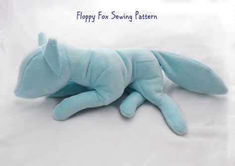 Floppy Fox Sewing Pattern by PlanetPlush Fox Sewing, Fox Sewing Pattern, Diy Bebe, Sewing Stuffed Animals, Plushie Patterns, Plush Pattern, Sewing Toys, Sewing Projects For Beginners, Diy Couture