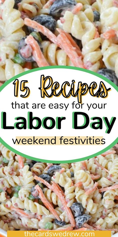 End Of Summer Food Ideas, End Of Summer Cookout Food, Labor Day Easy Food Ideas, Labor Day Weekend Food Ideas, Side Dishes For Labor Day Cookout, Labor Day Food Ideas For A Crowd, Labor Day Potluck Ideas, Labor Day Menu Ideas Easy, End Of Summer Party Food