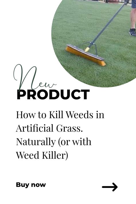 How to Kill Weeds in Artificial Grass. Naturally (or with Weed Killer) Fake Lawn, Killing Weeds, Kill Weeds, Weed Barrier, Artificial Lawn, Fake Grass, Artificial Turf, Artificial Grass, Keep It Cleaner