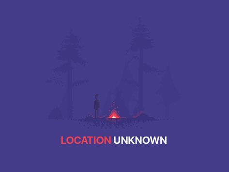 Location Unknown - Error View for a Mobile App by Artur Martynowski Location Unknown, Mobile App Design, Mobile Ui, In The Woods, App Design, Creative Professional, Mobile App, Twitter, Instagram