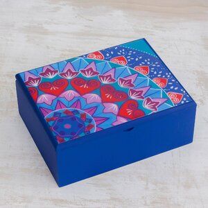 Wood Tea Box, Hand Painted Wooden Box, Decoupage Wood, Painted Wooden Boxes, Mini Furniture, Tea Storage, Crafts For Seniors, Project Board, Painting Furniture