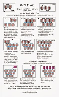 Strawberry Earring, Loom Beading Patterns, Brick Stitch Tutorial, Seed Bead Jewelry Patterns, Bead Weaving Tutorials, Beaded Earrings Tutorials, Beaded Earrings Diy, Brick Stitch Earrings, Beaded Bracelets Tutorial