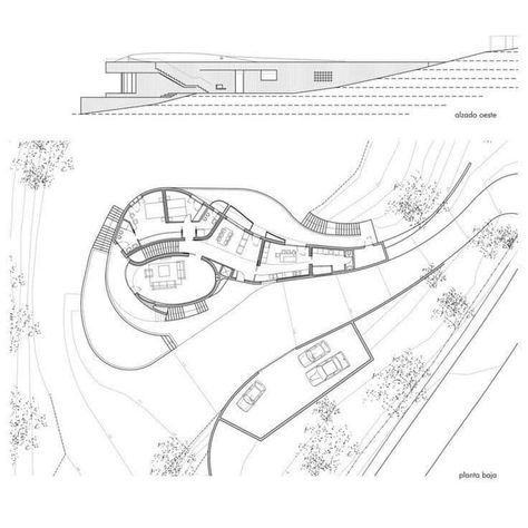 Architecture Visualization Photoshop, Floor Plan Sketch, Organic Building, Folding Architecture, Interior Design Portfolio Layout, Concept Models Architecture, Modernist House, Architectural Floor Plans, Architecture Design Drawing