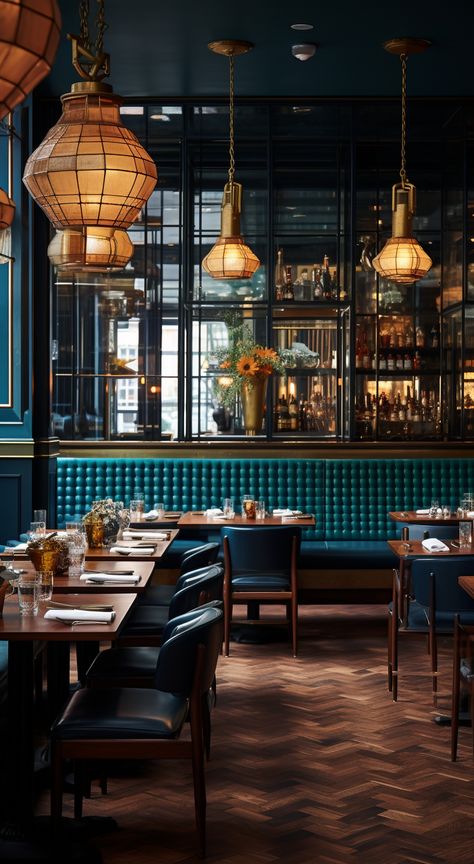 Low Ceiling Restaurant, English Pub Decor, Speakeasy Design, Royal Restaurant, English Bar, Speakeasy Decor, Gastro Pub, Restaurant Design Inspiration, Restaurant Themes