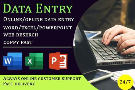 Data Entry Copy Paste Work Web Research Typing from Handwritten to Word Typing from Image to Word or Excel Typing from Scanned documents to Word Data Entry from Directories Data Conversion into Excel Typing in Excel Business Card Entry PDF to Excel PDF Editing and Converting Typing Web Research, Data Entry Jobs, Advertising And Promotion, Data Entry, Copy Paste, Email List, Business Card, Digital Marketing, Marketing