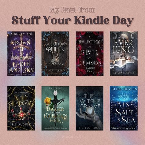 it’s stuff your kindle day + i did remember to participate thanks to my @productivitysmivity rep team besties 🫶🏻✨ did i go a little crazy? maybe. have i read all of the books i bought last time? no, but its FINE. it’s fine 🤪💗 anyways, i made my fiance take me to the drive in to go watch inside out 2, so thats what im doing rnnn 🤭 let me know if we have any books in common!! i found a few recs i was interested from @emlikesbigbooks + @laurennicoleslibrary 🖤🫡 #stuffyourkindleday2024 #stuff... Inside Out 2, Its Fine, The Heirs, Any Book, Drive In, The Crown, Inside Out, Witch, Let Me