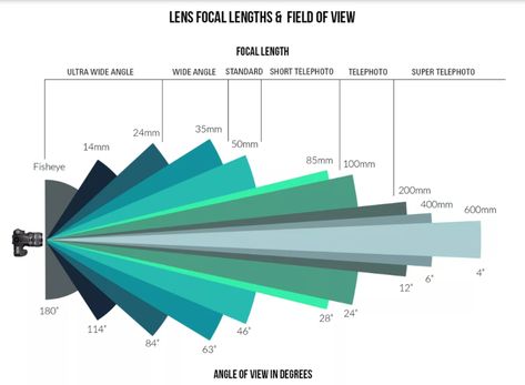 What is focal length? - Focal length comparison guide. - Robyn's Academy Focal Length Photography, Focal Length Comparison, Types Of Camera, Photography Knowledge, Lens Distortion, Photography Rules, Pinhole Camera, Medium Format Camera, Camera Obscura