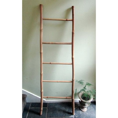 Bamboo Ladder, Wood Blanket Ladder, Wooden Blanket Ladder, Bamboo Ladders, Rustic Ladder, Quilt Rack, Ladder Rack, Wood Ladder, Blanket Ladder