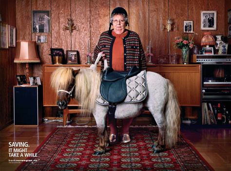 Bank Norwegian: Pony London Bank, Advertisement Examples, Banks Advertising, Banks Ads, Interactive Advertising, Market Stands, Commercial Ads, Creative Advertising Campaign, Great Ads