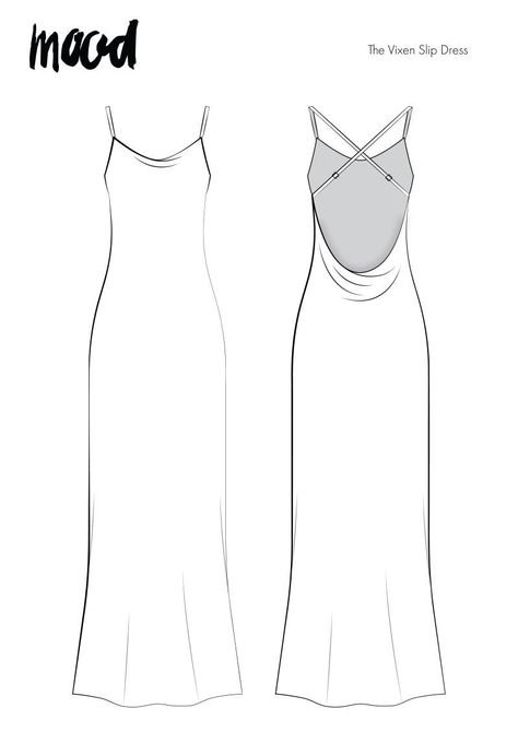 #sewingpatterns,#sewing,#diy,#crafts,#handmade,#fabric,#fashion,#sewingproject,#sewinglove,#sewingaddict How To Sew A Slip Dress, Satin Dress Pattern Free, Silk Dress Sewing Pattern, Slip Dress Drawing, Slip Dress Pattern, Craft Summer, Diy Clothes Patterns, Dress Sewing Patterns Free, Prom Season