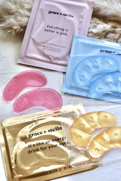 Eye Mask Skin Care, Eyes Mask, Under Eye Masks, Eye Mask Aesthetic, Under Eye Mask Aesthetic, Eye Mask Ulta Beauty, Eye Masks, Grace And Stella Eye Mask, Silk Eye Mask Aesthetic