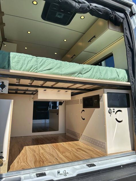 Promaster Campervan 159" High Roof - Contravans Promaster Van Conversion Layout, Ram Promaster Conversion, Van Conversion Layout, Campervan Conversion, Mobile Office, Mobile Business, Ram Promaster, Truck Camping, Campervan Conversions