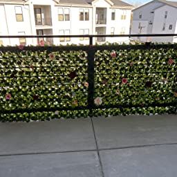 Amazon.com: Customer reviews: DearHouse 98.4x39.4in Artificial Ivy Privacy Fence Wall Screen, Artificial Hedges Fence and Faux Ivy Vine Leaf Decoration for Outdoor Garden Decor Ivy Privacy Fence, Wall Screen, Artificial Hedges, Fence Wall, Leaf Decoration, Ivy Vine, Vine Leaves, Outdoor Garden Decor, Yard Design