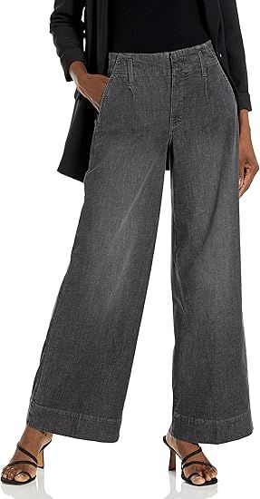 NYDJ Women's High Rise Mona Wide Leg Trouser at Amazon Women’s Clothing store Diy Trendy Clothes, Affordable Trendy Clothes, Cheap Trendy Clothes, Womens Clothes, Tailored Blazer, Trendy Clothes For Women, Cheap Clothes, Chic Woman, Amazon Women