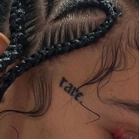 Face Tattoo Black Women, Above Eyebrow Tattoo, One Of One Tattoo, Tattoo Under Bum Cheek, Cute Face Tats, Pretty Face Tattoos, Rare Tattoo, Small Face Tattoos, Small Dope Tattoos