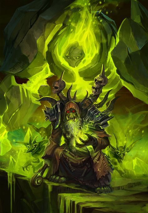 Gul'dan by https://www.deviantart.com/baklaher on @DeviantArt Wow Warlock, Warcraft Film, Wow Of Warcraft, Blizzard Warcraft, Warcraft Orc, World Of Warcraft Game, World Of Warcraft Characters, Warcraft Characters, Warcraft Art