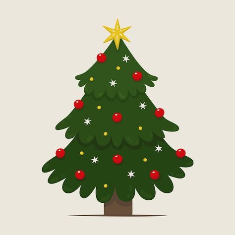 Christmas Tree Drawing Easy, Christmas Tree Drawing, Cartoon Christmas Tree, Christmas Background Images, Tree Icon, Cute Christmas Wallpaper, Tree Stickers, Cute Christmas Tree, Christmas Icons