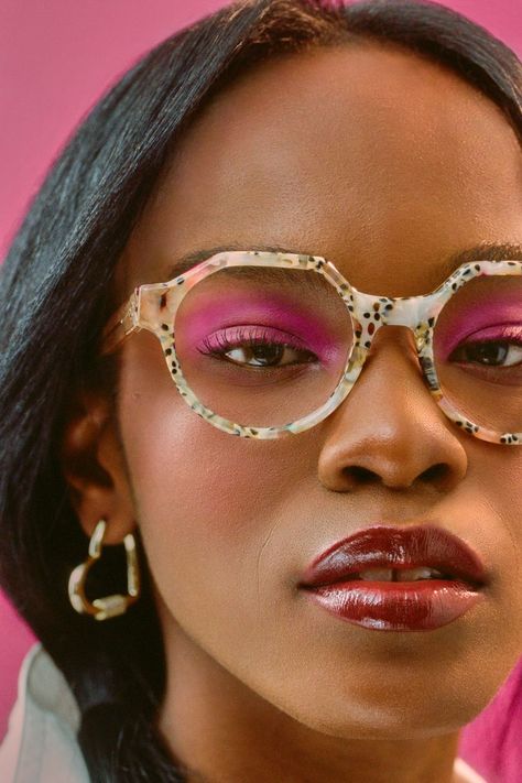 The Best Glasses and Eyewear Trends For 2023 (and Bold Makeup Looks to Match) Under Eye Makeup, Glasses Trends, Bold Makeup Looks, Face Piercings, Glasses Makeup, Eyewear Trends, Armani Women, Eyebrow Piercing, Fashion Eye Glasses