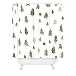 Shop Target for shower curtains, shower curtain liners and other accessories. Free shipping on orders $35+ and free pick-up in store. Winter Bathroom, Forest Shower Curtain, Shower Curtain Green, Chevron Shower Curtain, Curtain Green, Home Decor Winter, Christmas Bathroom Decor, Christmas Bathroom, Striped Shower Curtains