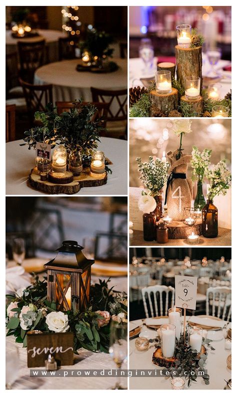 Flower Rustic Wedding, Elegant Rustic Fall Wedding Ideas, Rustic Elegant Centerpieces Wedding, Rustic Wedding Centerpieces Lantern, Rustic Table Decor For Wedding, Rustic And Elegant Wedding Decor, Fall Centerpieces Wedding Table Decor, Rustic Elegant Wedding Decor, Wedding Decor Rustic Elegant