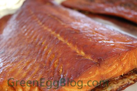 Big Green Egg Salmon Recipes, Smoked Salmon On Big Green Egg, Green Egg Grill, Big Green Egg Recipes, The Big Green Egg, Green Egg Recipes, Smoked Salmon Recipes, The Big Green, Smoked Meats