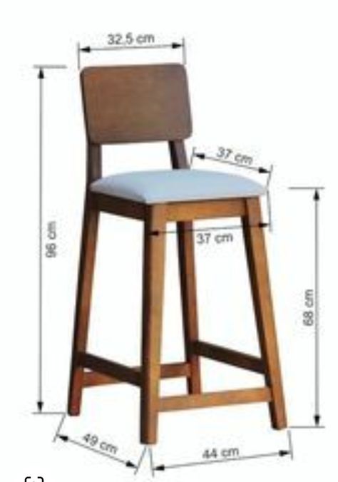 Bar Chairs Diy, Kursi Outdoor, Wood High Chairs, Dining Room Corner, Wood Working Projects, Wood Chair Design, Tv Unit Furniture, Furniture Dimensions, Furniture Design Wooden