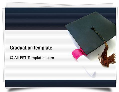 PowerPoint Graduation Template Graduation Themes, Senior Graduation Party, Graduation Templates, Slide Background, Project Presentation, Graduation Theme, Pinterest Ideas, Senior Graduation, Graduation Project