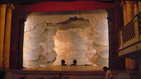 Retro Stage Design, Scenography Theatre, Theatre Backdrops, Set Design Theatre, Theatre Design, Theatre Set, Scenic Design, Under The Lights, Environment Concept Art