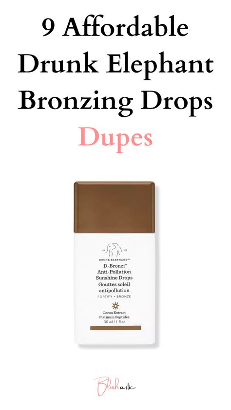 Though Drunk Elephant’s D-Bronzi Anti-Pollution Sunshine Drops matches our preferences, its price tag goes amiss. Especially when we have A-1 Drunk Elephant Bronzing Drops Dupe at modest rates, we must begin hunting for the best alternative immediately. How To Make Bronzing Drops At Home, Diy Bronzing Drops, How To Make Bronzing Drops, Sunshine Drops, Best Bronzing Drops, Bronze Drops, Indeed Bronzing Drops, Elf Bronzing Drops, Bronzing Drops