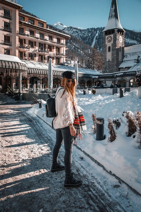 City to Snow: 11 Outfits I Wore in Switzerland — Lion in the Wild Winter Vacation Outfits, Switzerland Photography, Winter Outfits Snow, Winter Travel Outfit, Stylish Winter Outfits, Europe Outfits, Winter Outfits Cold, Snow Outfit, Switzerland Travel