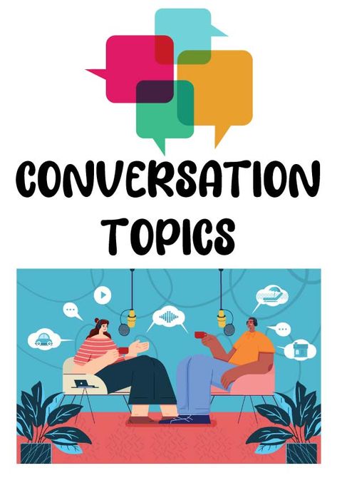 250+ Fun conversation topics - ESL Vault Conversation Practice English, Topics For Discussion English, Speaking Topics English, English Lessons Conversation, English Topics For Speaking, Esl Conversation Topics, Fun Conversation Topics, Easy English Conversation, Conversation English