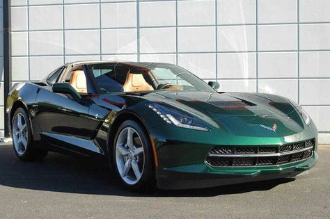 Green Corvette~ Green Corvette, 2015 Corvette, Corvette C7 Stingray, 2013 Corvette, 2014 Corvette, C7 Stingray, C7 Corvette, Corvette Grand Sport, Chevrolet Corvette Z06