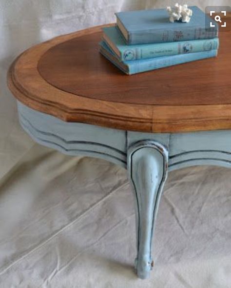 Provincial Coffee Table, French Provincial Coffee Table, Coffee Table Upcycle, French Provincial Table, Coffee Table Redo, Coffee Table Makeover, French Provincial Furniture, Oval Coffee Table, Colorful World