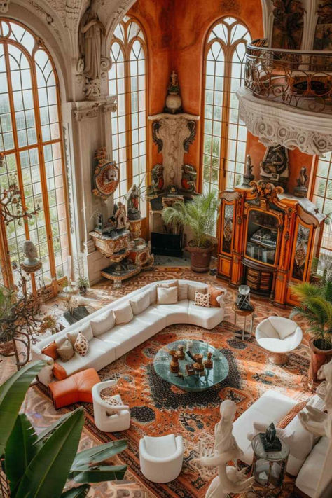 59 Opulent Living Room Designs: Renaissance and Rococo Remix Rococo Living Room Modern, Rococo Interior Design Modern, Modern Rococo Interior, Modern Rococo Aesthetic, Rococo Modern, Modern Rococo, Rococo Interior Design, Rococo Aesthetic, Podcast Design